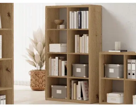 Regál Style 4x2, dub artisan