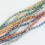 Electroplated Glass Bead Strands