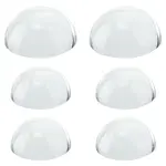 6Pcs Glass Cabochons