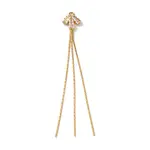 Brass Micro Pave Clear Cubic Zirconia Big Pendants