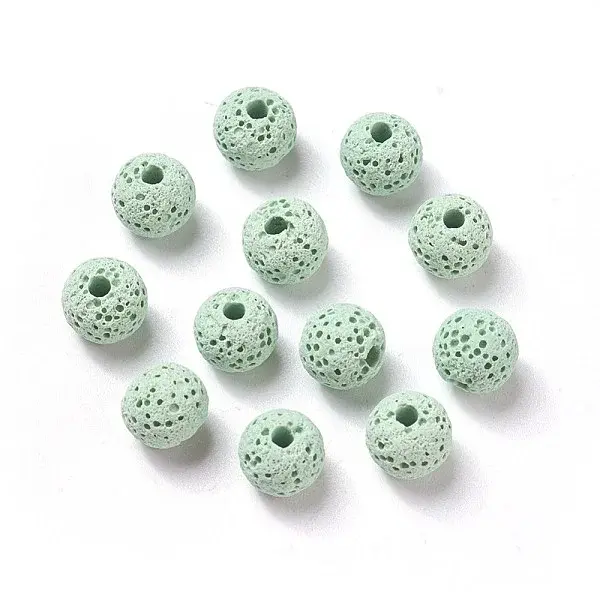 Unwaxed Natural Lava Rock Beads