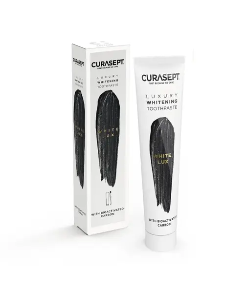 CURASEPT LUXURY WHITE bělicí zubní pasta 75 ml