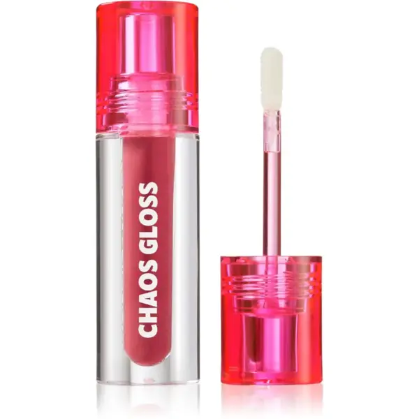 Trouble Maker Chaos Gloss lesk na pery odtieň Hiccup Mauve 3 ml