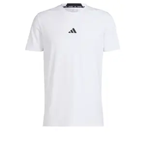 ADIDAS PERFORMANCE Funkčné tričko 'Designed For Training'  čierna / biela