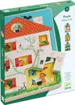 Dřevěné puzzle Domeček Chez Léo