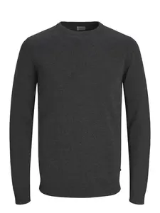 JACK & JONES Sveter  antracitová