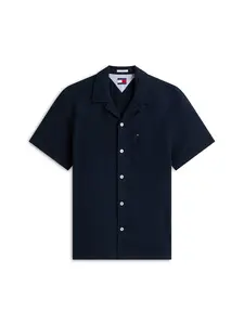 Tommy Jeans Košeľa  námornícka modrá