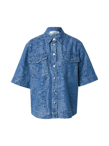 co'couture Blúzka 'Dean'  modrá denim