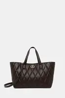 Kabelka Twinset hnědá barva, 252TB7050