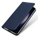 Flipové pouzdro DUX DUCIS wallet case SKIN PRO pro Samsung Galaxy S23 FE, modrá