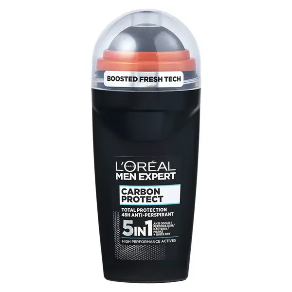 L'ORÉAL Men Expert 5in1 Antiperspirant Roll-on Carbon Protect 50 ml