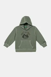 Dětská bavlněná mikina United Colors of Benetton