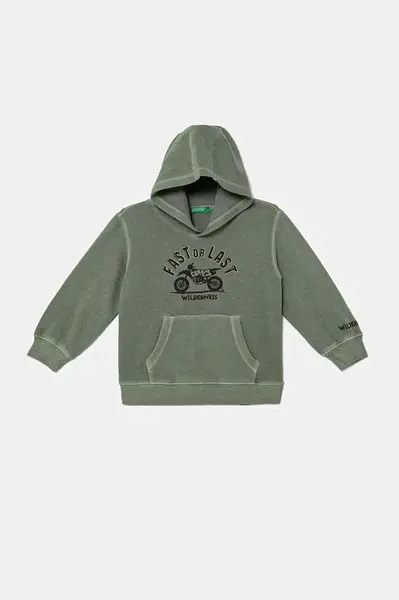 Dětská bavlněná mikina United Colors of Benetton