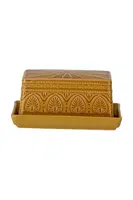 Miska na máslo Bloomingville Rani 18,5 x 8 x 10,5 cm oranžová barva