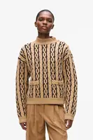 Svetr s příměsí vlny Karl Lagerfeld