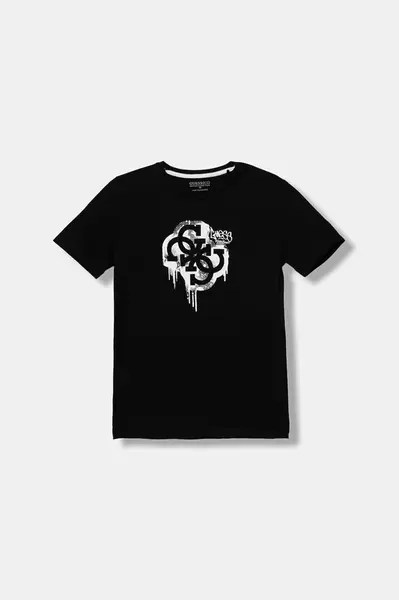 Dětské bavlněné tričko Guess