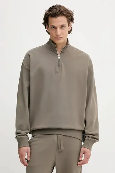 Bavlněná mikina HUGO Durty244