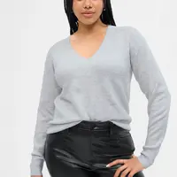 GAP Pletený svetr s výstřihem V - Dámské