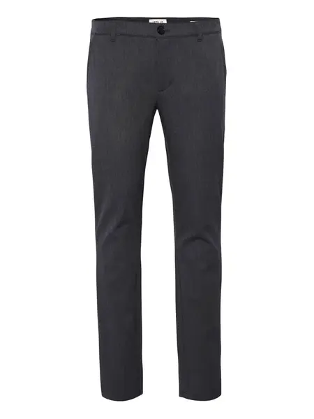 !Solid Chino nohavice 'Frederic'  antracitová
