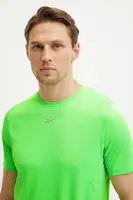 Běžecké tričko Reebok zelená barva, 100222456
