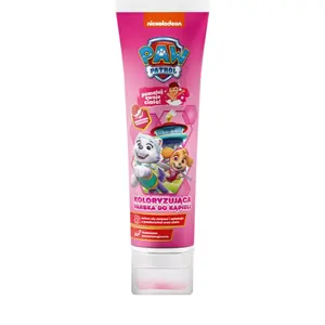 Nickelodeon Paw Patrol Coloring Bath Paint pena do kúpeľa Pink Strawberry 150 ml