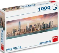 Puzzle Manhattan za soumraku 1000 dílků panoramic