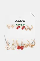 Náušnice Aldo CHARMIIES 6-pack