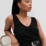 GAP Háčkovaný tielkový top - Dámské