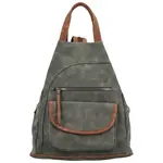 Stylový dámský koženkový batůžek Levetris, šedý