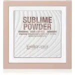 bellaoggi Sublime Powder Shine Control kompaktní transparentní pudr s matným efektem odstín Supernova 9 g