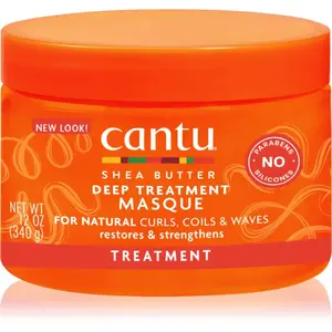 CANTU Shea Butter Deep Treatment Mask hloubkově regenerační maska pro vlnité a kudrnaté vlasy 340 g