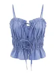 Imily Bela Top 'Camisole'  nebesky modrá