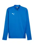 PUMA Funkčné tričko 'TeamGoal'  modrá / biela