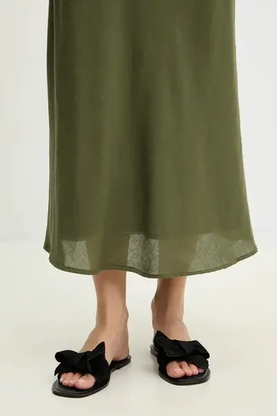 Semišové pantofle Answear.LAB dámské, černá barva