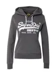 Superdry & Co Mikina  čierna / biela