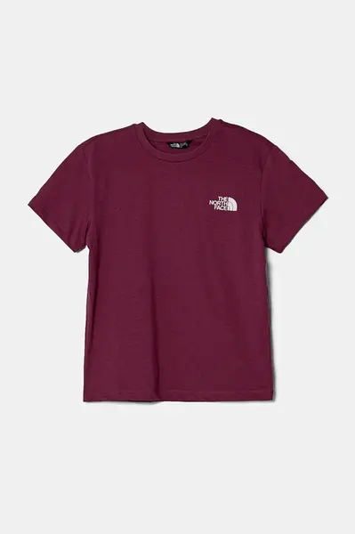 Dětské bavlněné tričko The North Face BOX NSE S/S RELAXED TEE