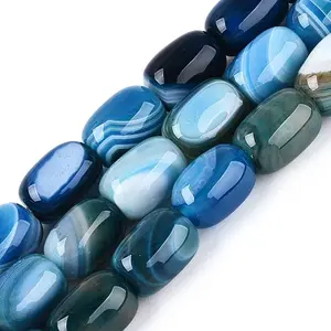 Natural Agate Beads Strands