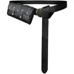 Leather Waist Bag and Belt Set