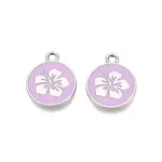 Rack Plating Alloy Enamel Pendants