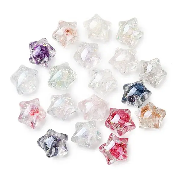 Transparent Resin & Paillette Beads