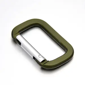 Square Aluminum Rock Climbing Carabiners