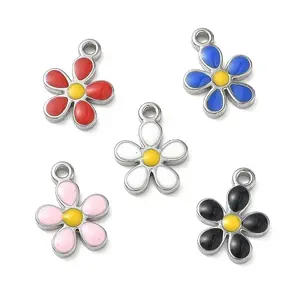 304 Stainless Steel Enamel Pendants
