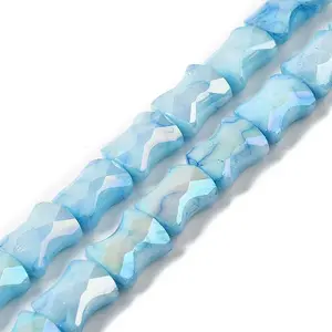 Electroplate Glass Beads Strands