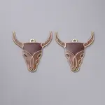 Cowboy Theme Alloy Enamel Pendants