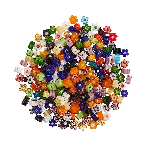 Handmade Millefiori Glass Beads