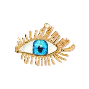 304 Stainless Steel & Glass Pendants