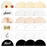 24Pcs 6 Colors Acrylic Blank Sheets