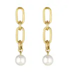 Liu Jo Fashion pozlacené náušnice s perlami LJ1736