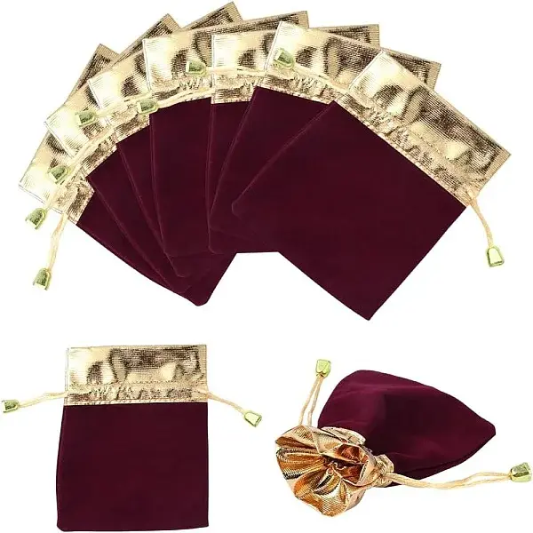 Velvet Jewelry Pouches Bags