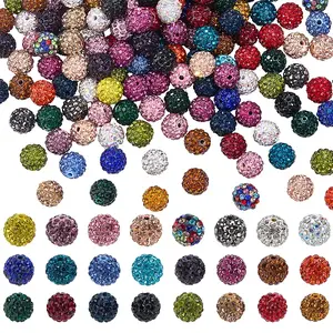 Pave Disco Ball Beads